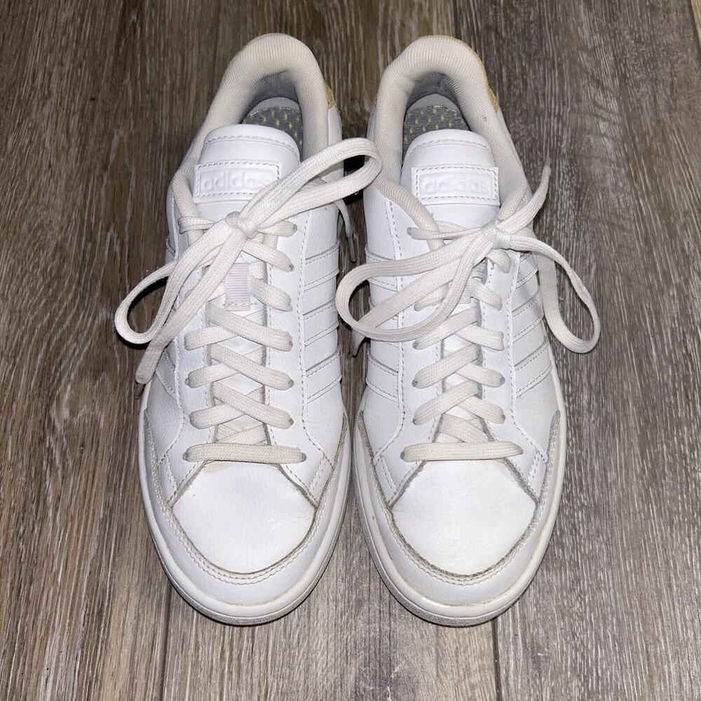 Adidas Womens US Size 8 Grand Court SE FW3301 White Casual Sneaker Shoes - Picture 4 of 11